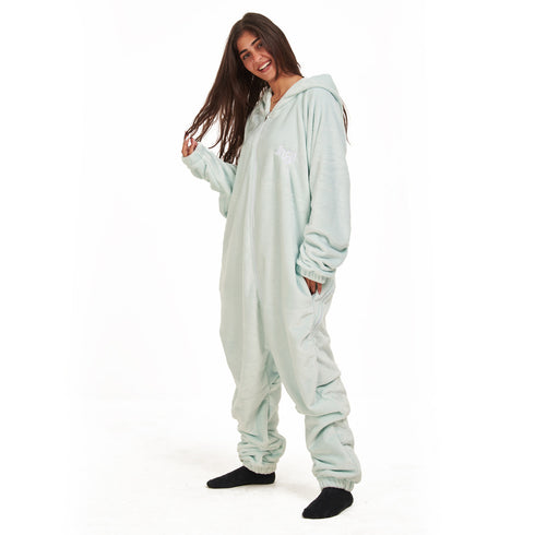 Snuggs Blanket Onesie Mint